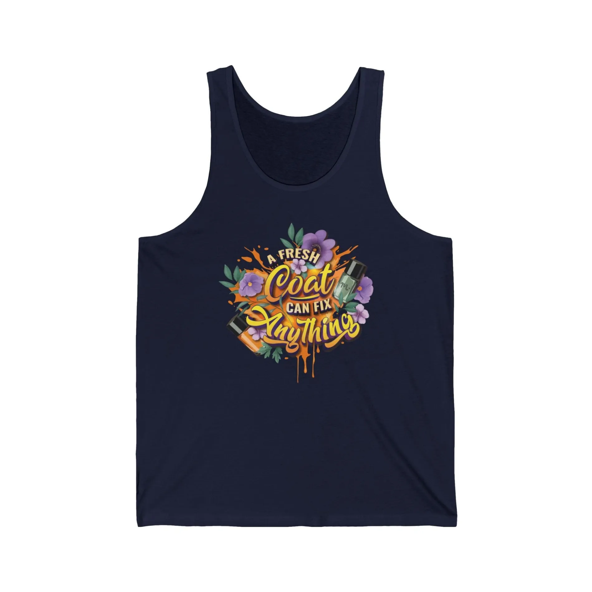 A Fresh Coat Can Fix Anything - Jersey Tank Top