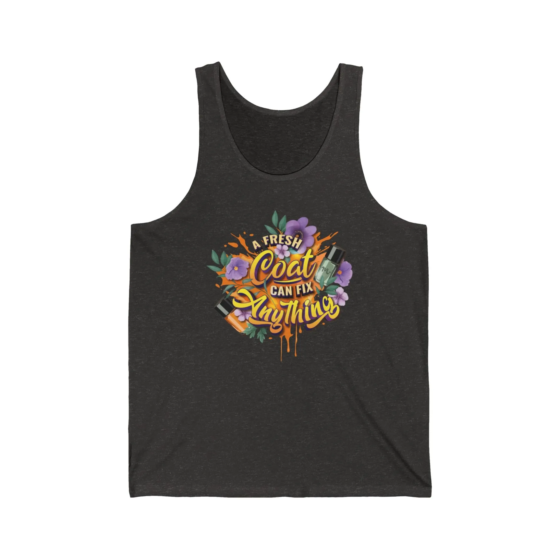 A Fresh Coat Can Fix Anything - Jersey Tank Top