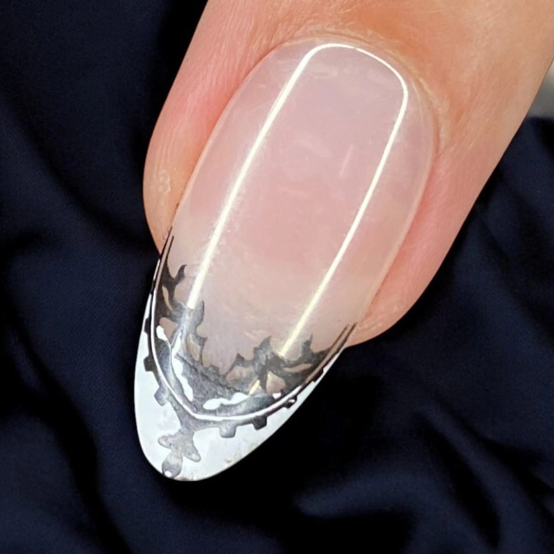 Arched Elegance (M514) - Nail Stamping Plate