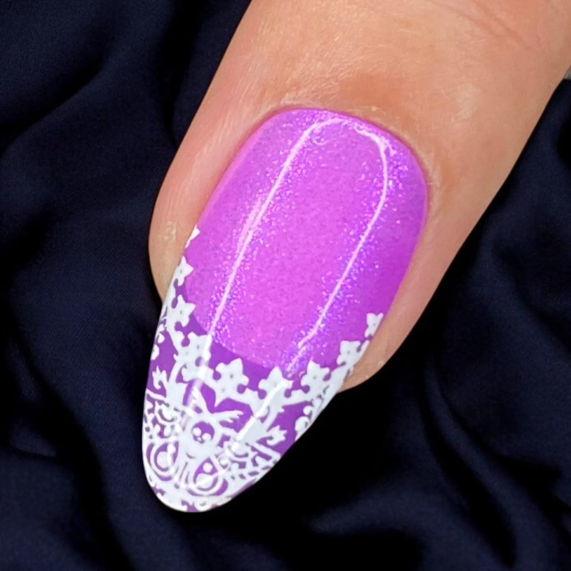 Arched Elegance (M514) - Nail Stamping Plate