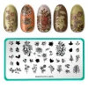 Autumn Harvest: Set of 3 Nail Stamping Plates