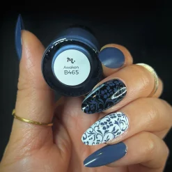 Beginnings: Awaken (B465) - Blue Cream Stamping Polish