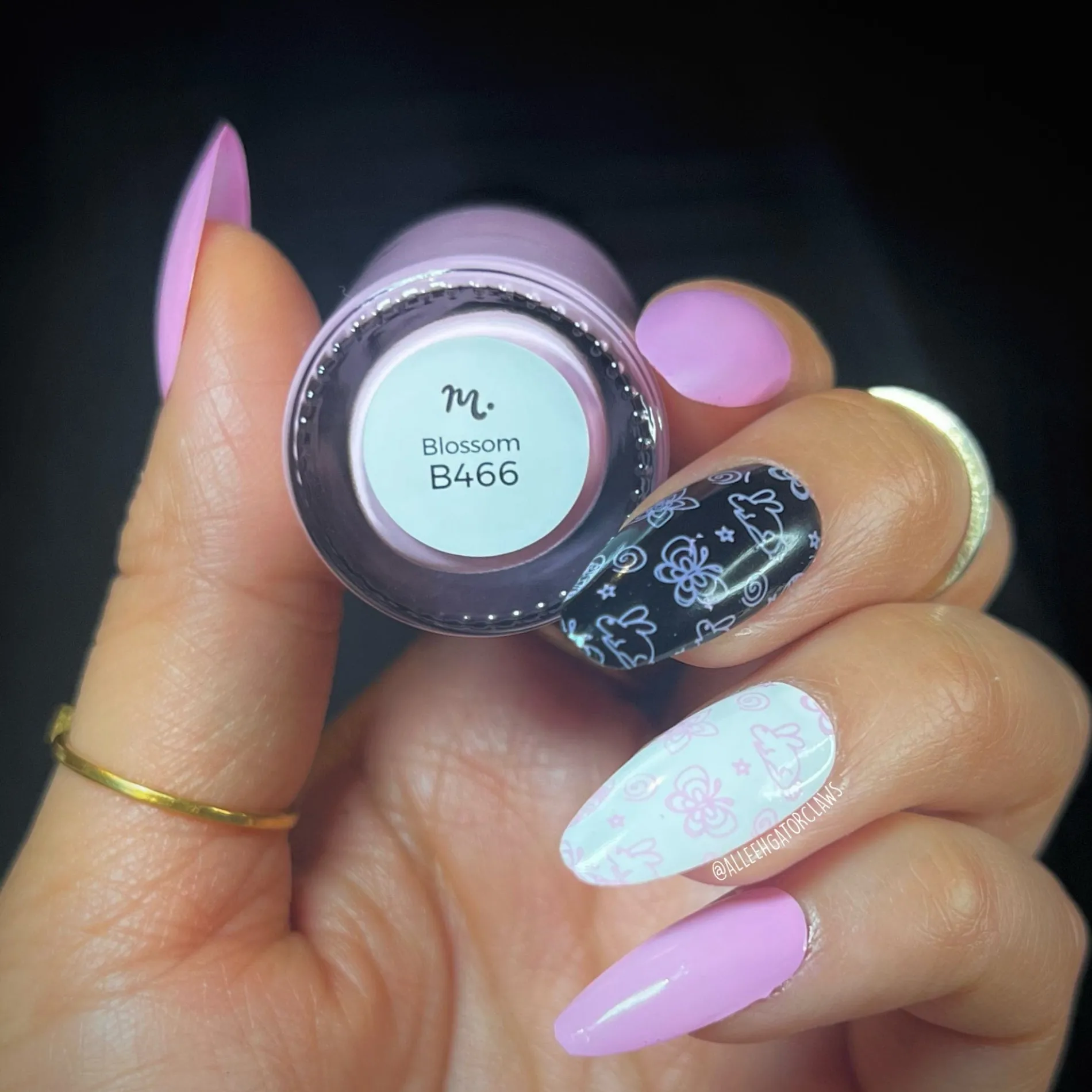 Beginnings: Blossom (B466) - Pink Cream Stamping Polish