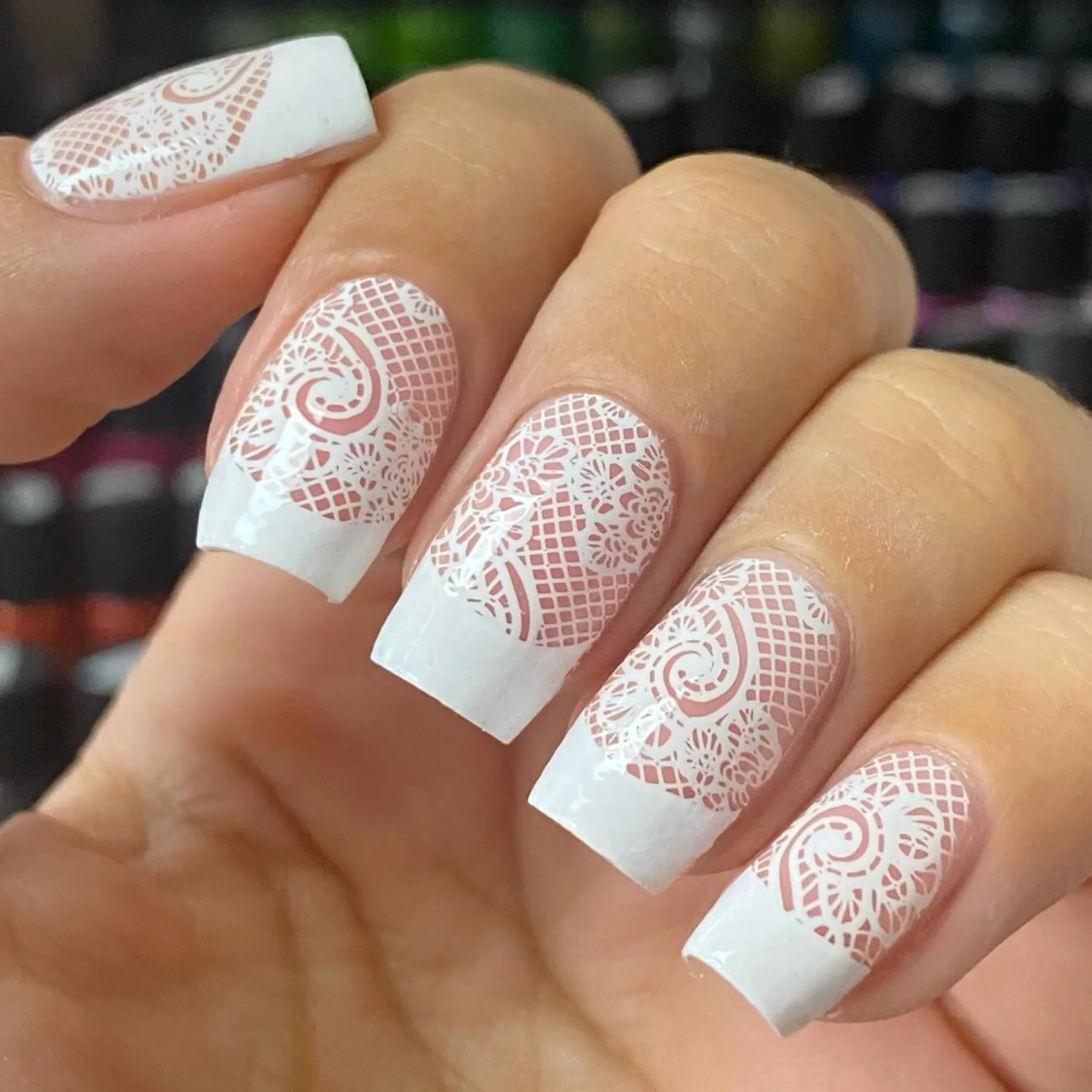 Black & White Duo - Bam! White + Straight Up Black 2pc Nail Stamping Polish Set