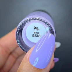Bliss (B518) - Cream Lavender Purple Stamping Polish