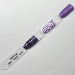 Bubblegum Pop: Roller Skates (B557) - Muted Grape Soda Purple Cream Stamping Polish
