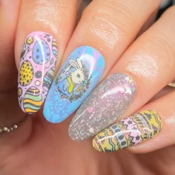 Bunny Bliss (M562) - Nail Stamping Plate