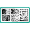 Ceremony Chic (M691) - Nail Stamping Plate