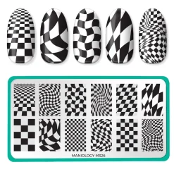 Checkmate (M326) - Nail Stamping Plate
