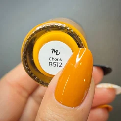 Chonk (B512) - Cream Orange Stamping Polish