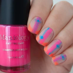 Classique: Pardon My French (m052) French Tip Manicure Nail Plate