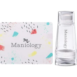 Clear Stamper Collection - Mini Dual Ended Clear Nail Art Stamper + Scraper Card