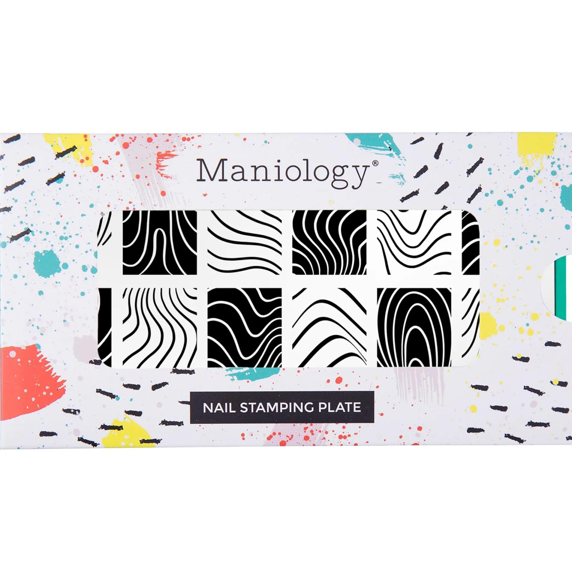 Couture Lines (M554) - Nail Stamping Plate