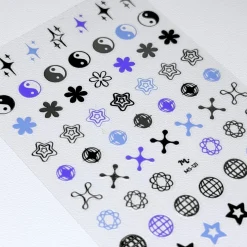 Digital Footprint (MS-121) - Nail Art Sticker