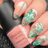 Dreaming Lotus (M672) - Nail Stamping Plate