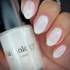 Duo Tinted Calcium Rich Base Coat Set - Milky White and Blushing Pink