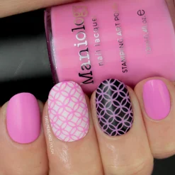 Electro Glo: 6-Piece Electric Pastel Stamping Art Polish Set