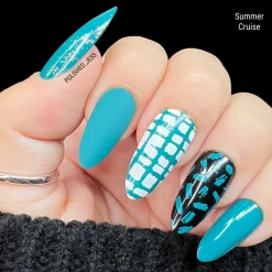 Essentials Bright Collection: Summer Cruise (B190) Aquatic Blue Stamping Polish