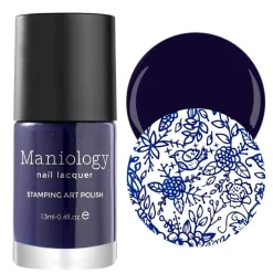 Essentials Primary Collection: Midnight Madness (B188) Dark Blue Stamping Polish