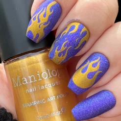 Essentials Primary Collection: Heart of Gold (B187) Warm Metallic Gold Stamping Polish