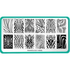 Fashion Forward (M555) - Nail Stamping Plate