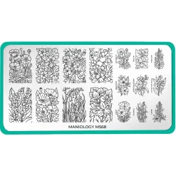 Floral Fantasy (M568) - Nail Stamping Plate