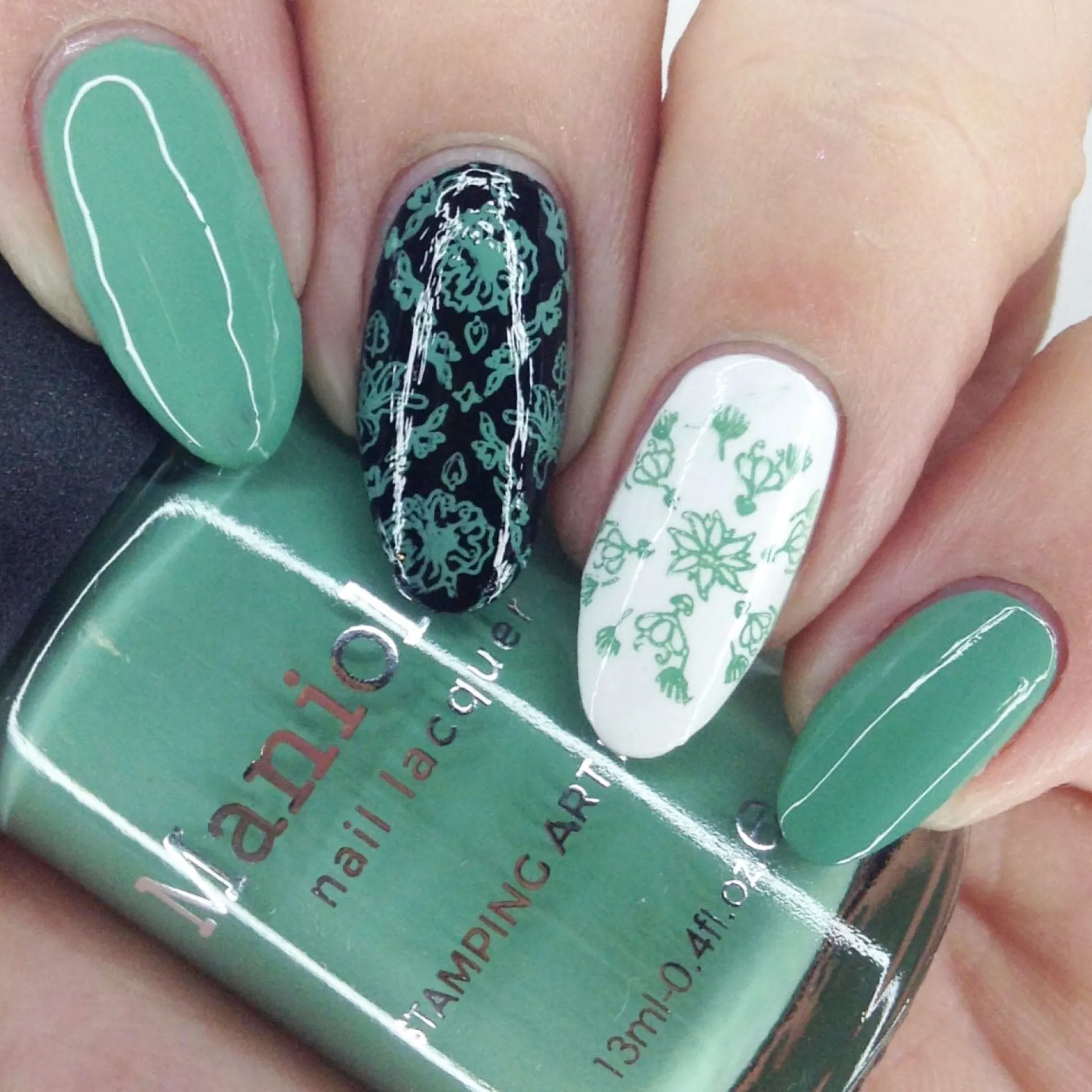 Forager: Rustle (B418) - Light Teal Cream Stamping Polish