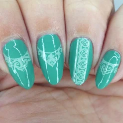 French Ceramic (M289) - Nail Stamping Plate