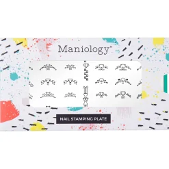 Frenchy Pups (M493) - Nail Stamping Plate