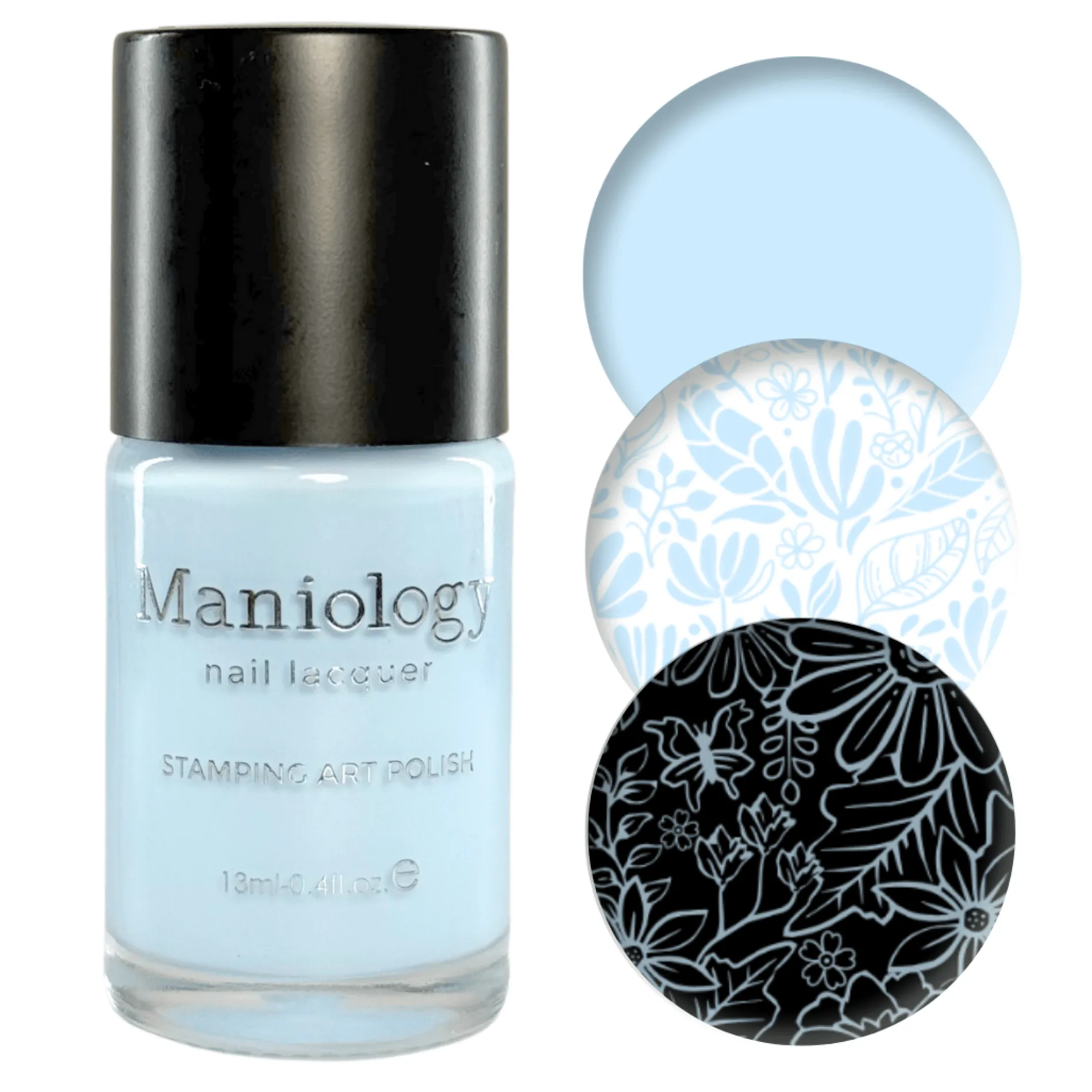 Fresh Start: 3-Piece Cream Stamping Polish Set