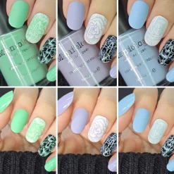 Fresh Start: 3-Piece Cream Stamping Polish Set