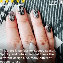 Fright Night Halloween Nail Stamping Starter Kit