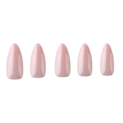 Glazed Nude Press On Nails - Medium Almond