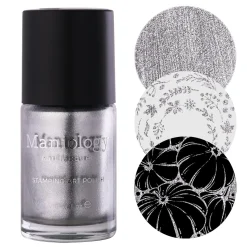 Harvest Hues: 3-Piece Metallic Stamping Polish Set