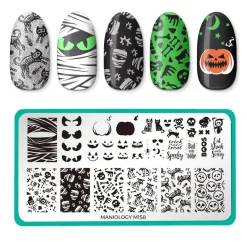 Haunted Nights: Set of 3 Nail Stamping Plates