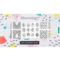 Heirloom Eggs (M682) - Nail Stamping Plate
