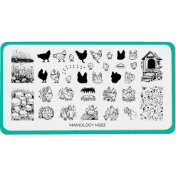 Hen House (M583) - Nail Stamping Plate