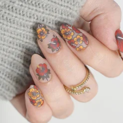 Hibiscus Haven (M611) - Nail Stamping Plate