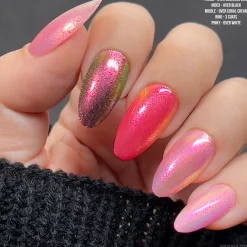 High Tide: Little Fish (P165) - Pink Shimmering Jellies Nail Polish