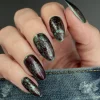 Holly Hell (B451) - Metallic Dark Green Stamping Polish