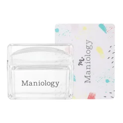 Ice Cube Clear Rectangular Stamper w/ Scraper Card