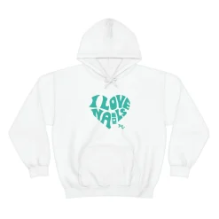 I Love Nails - Heavy Blend Hoodie Sweatshirt