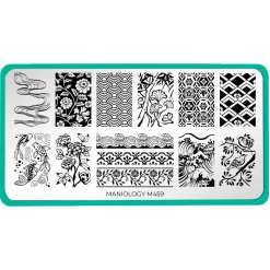 Japanese Ceramics (M459) - Nail Stamping Plate