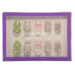 LImited Edition Flower Babe Press On Nails - Short Round