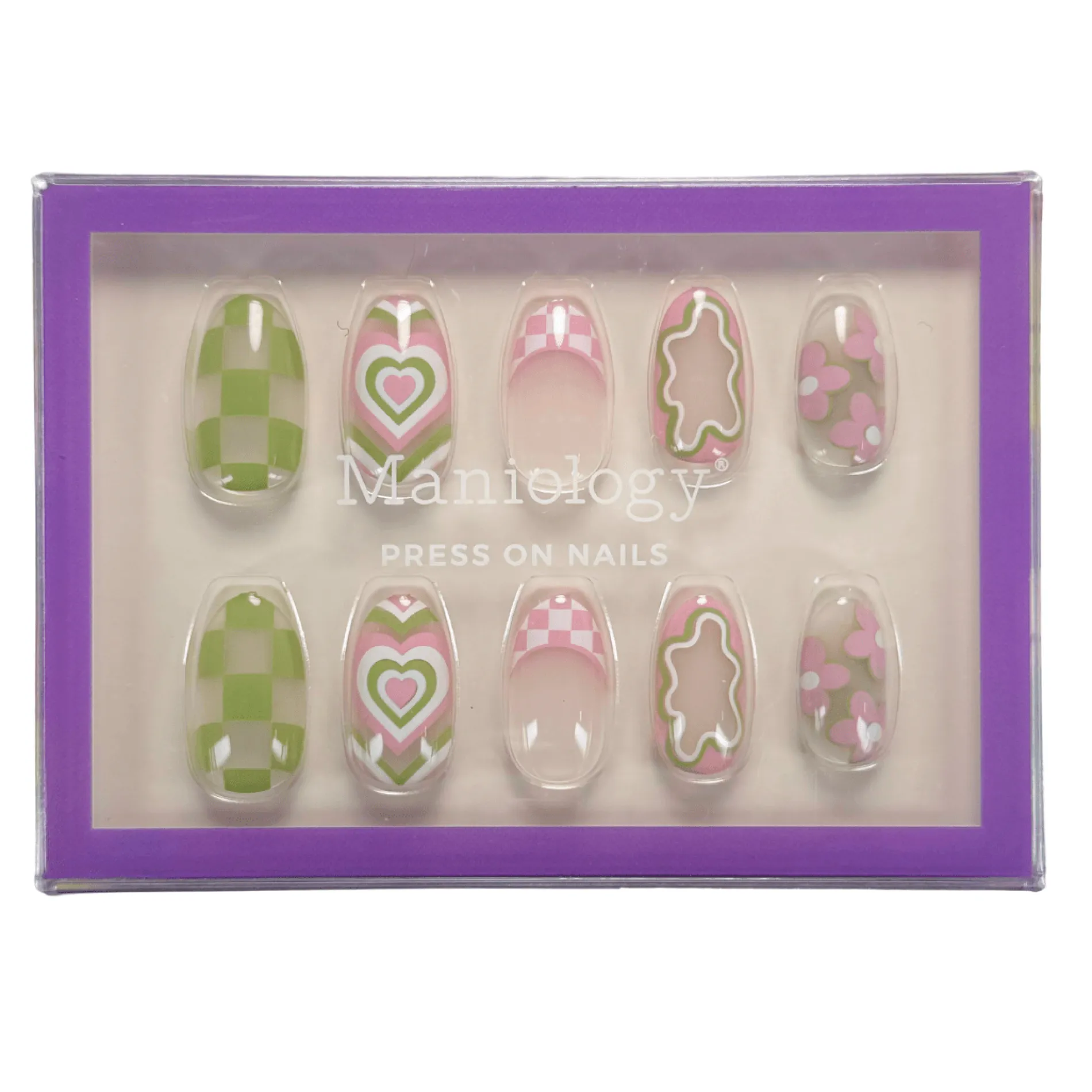 LImited Edition Flower Babe Press On Nails - Short Round