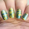 Liquid Sunshine (B335) - Bright Yellow Holographic Stamping Polish