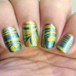Liquid Sunshine (B335) - Bright Yellow Holographic Stamping Polish