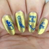 Lost Gold (B374) - Metallic Gold Stamping Polish