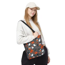Manicured Halloween Tote Bag - Dark Grey