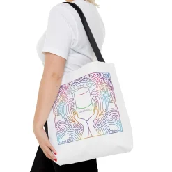 Maniology Rainbow Tote Bag